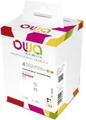 OWA Multipack Compatibile con Canon PGI-570XL + Cli-571xl BK/C/M/Y (770/870 p.)