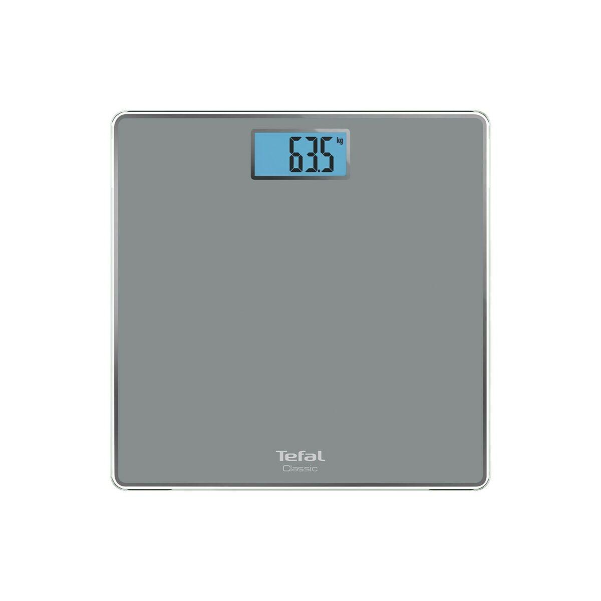 Bilancia Digitale da Bagno Tefal PP150 Grigio Argentato 31 x 21 x 3 cm
