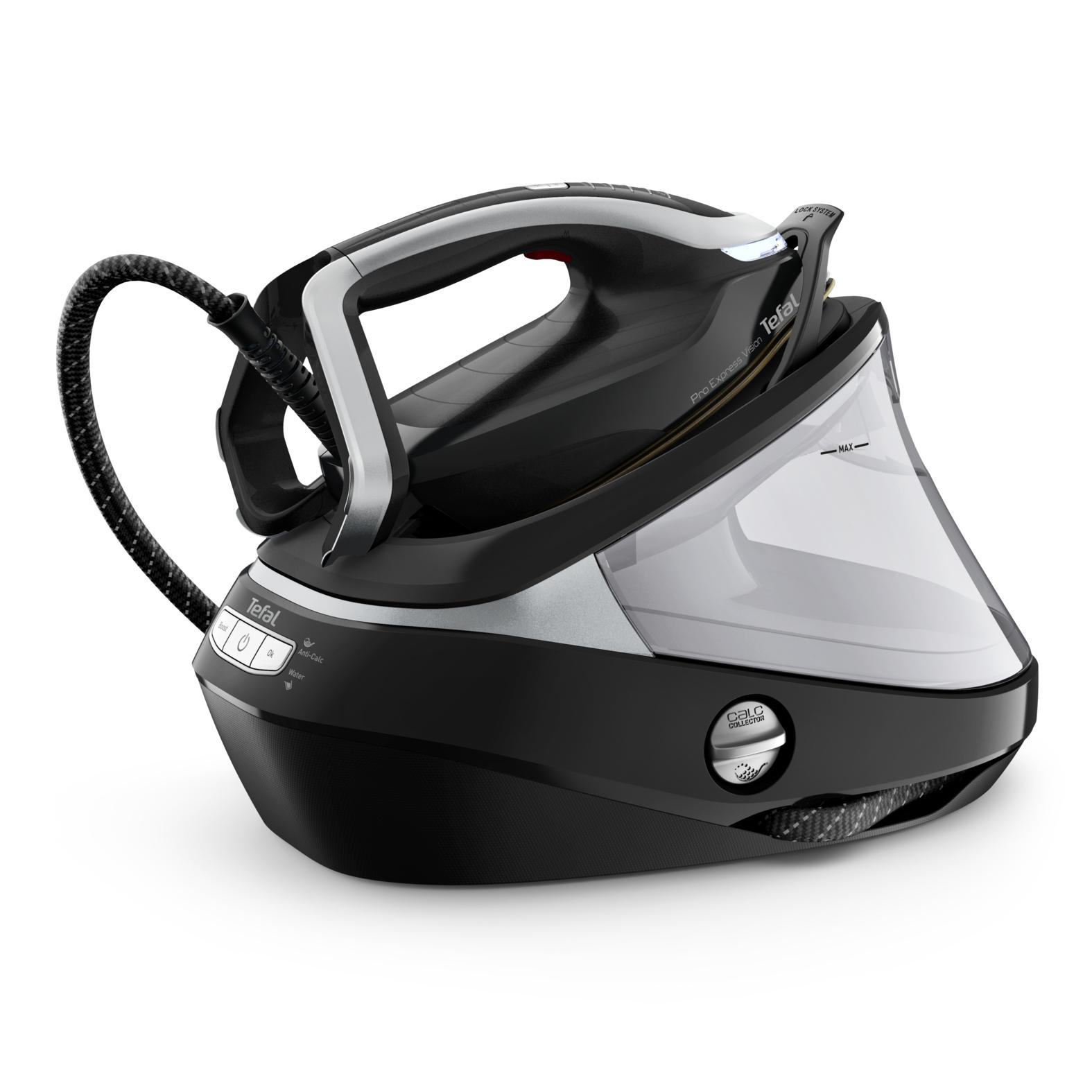 Tefal Pro Express Vision GV9821 3000 W 12 L Durilium AirGlide Autoclean soleplate Nero Argento