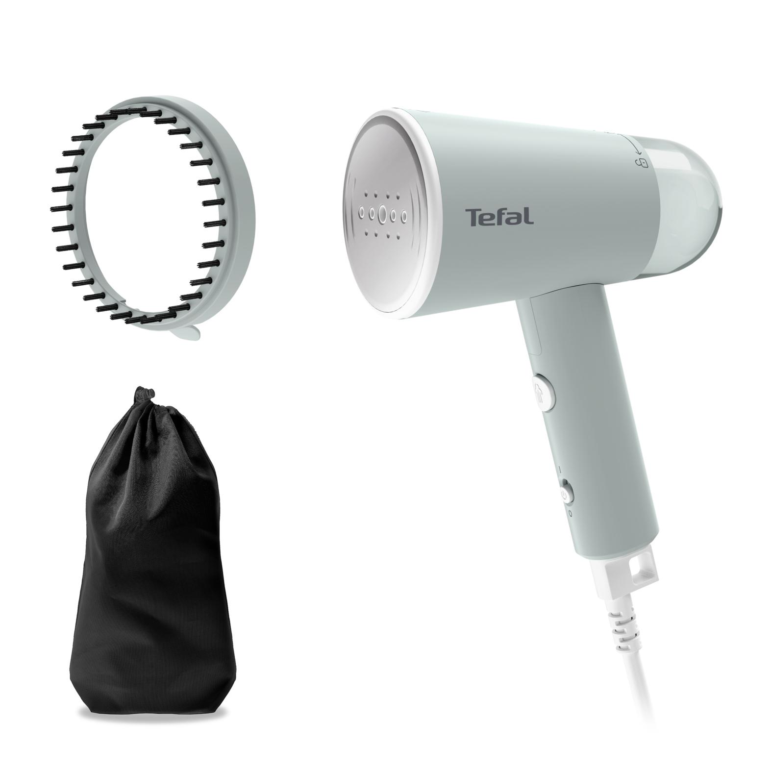 Tefal Origin Travel DT1034 Vapore per indumenti portatile 0,07 L 1200 W Verde chiaro, Bianco