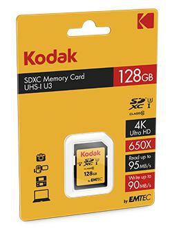 Kodak SD 128GB UHS-I U3 V30 Ultra