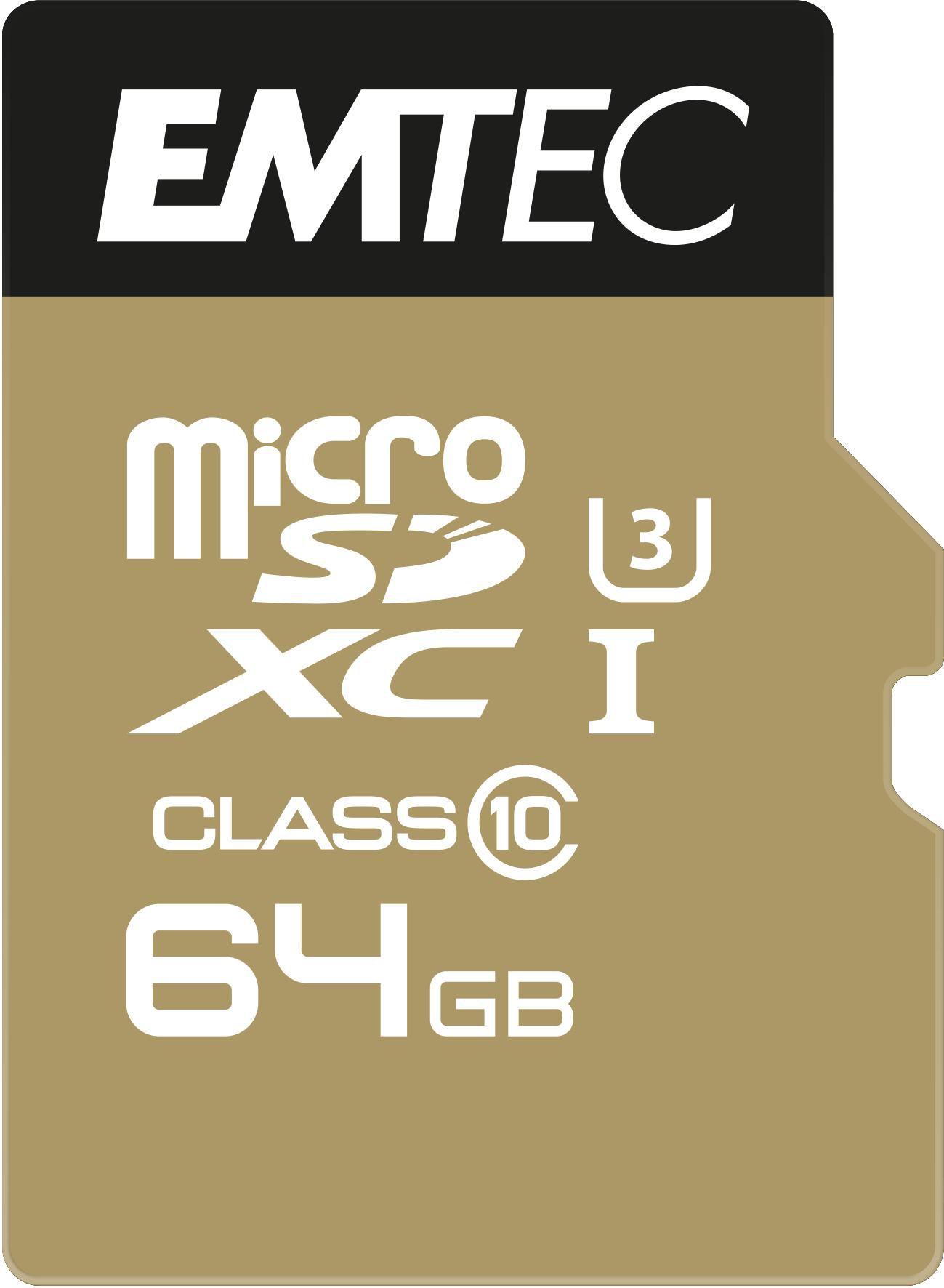 MicroSD Card 64GB SDHC CL.10