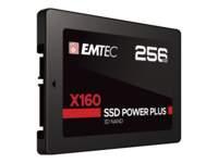 Emtec X160 256 GB 2.5 Serial ATA III QLC 3D NAND (EMTEC SSD 256GB 3D NAND 2,5 Intern bu)