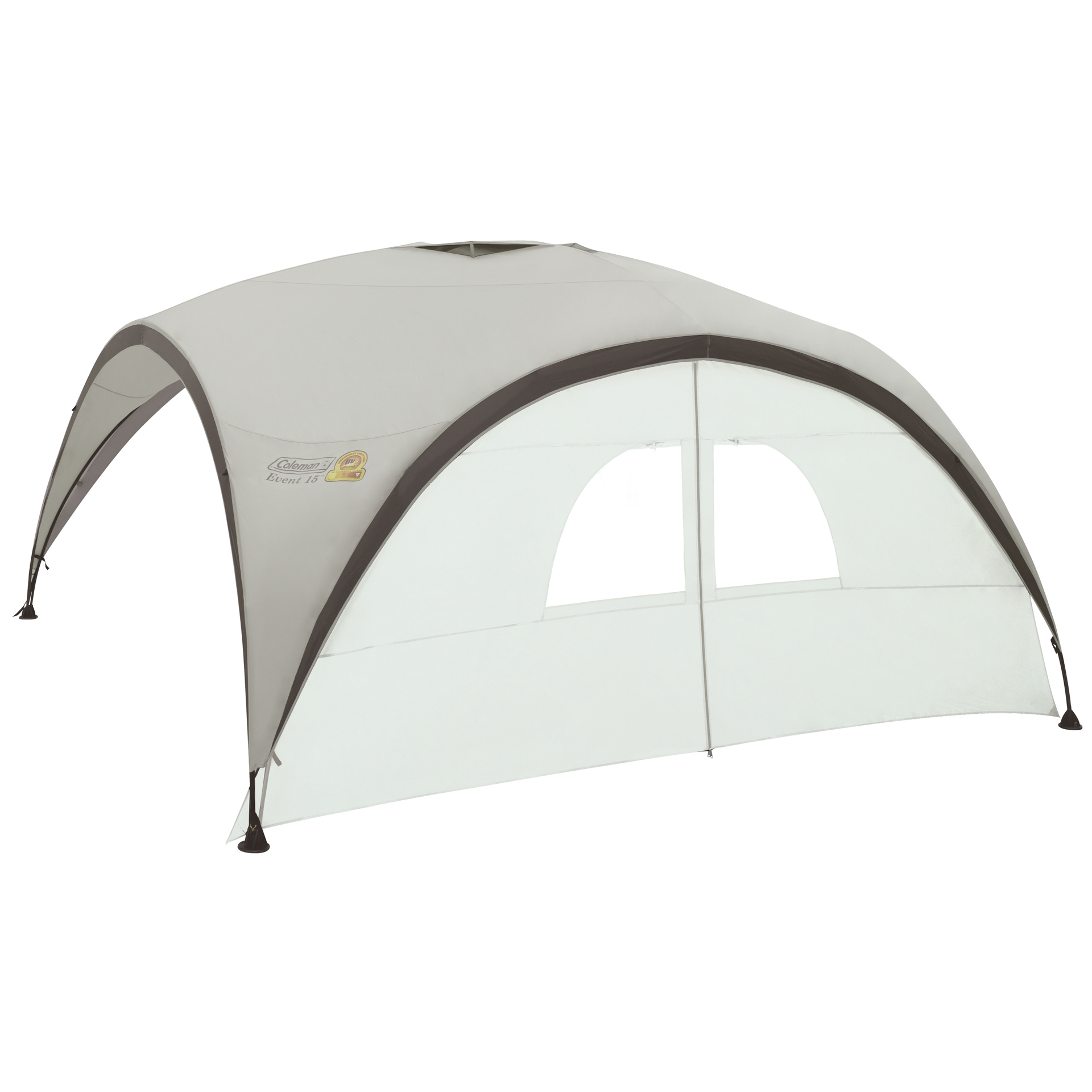 Padiglione Event Shelter Pro L 3,65 x 3,65 m grigio chiaro verde