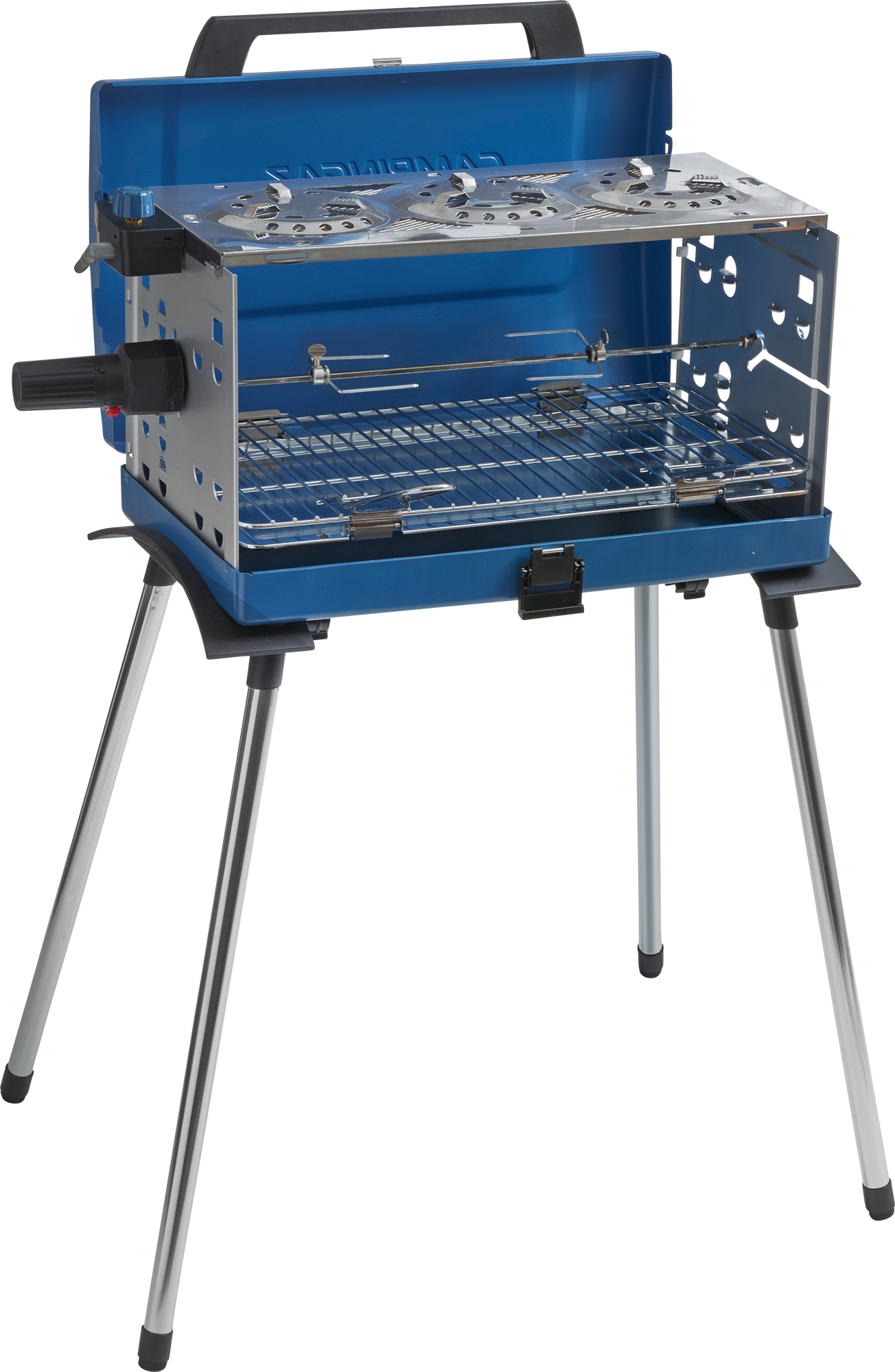 Custodia grill a gas 400 SGR blu argento