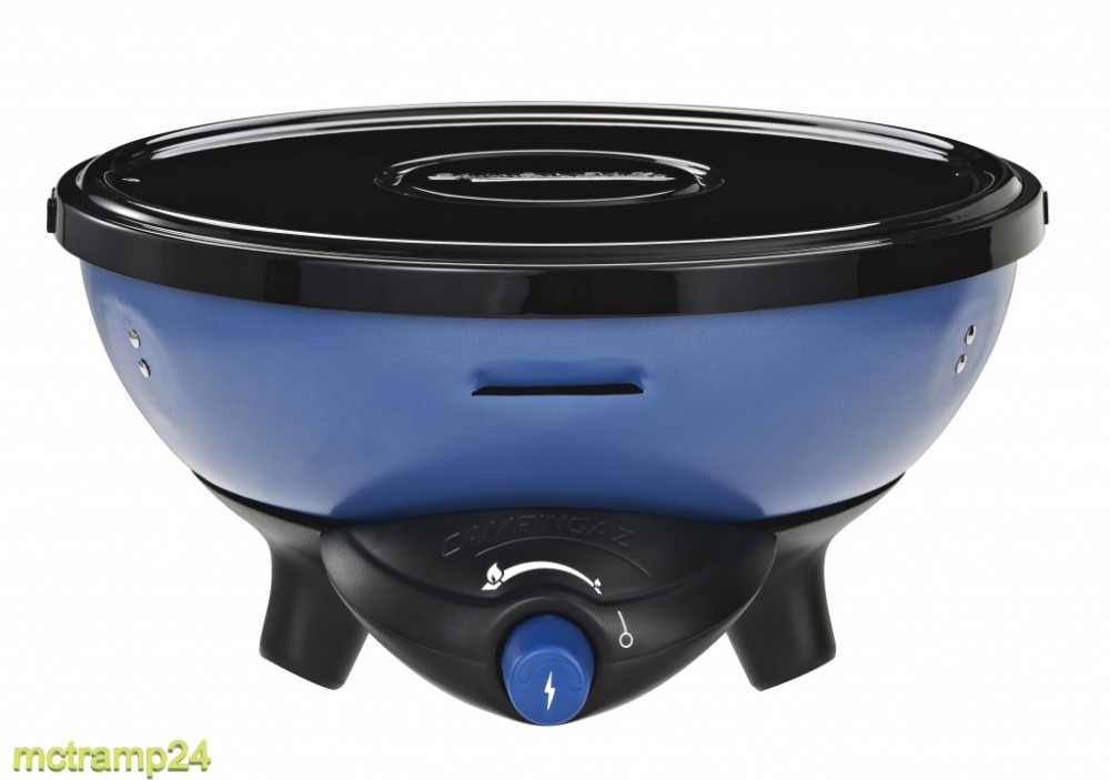 Fornello a gas Party Grill 200 nero blu 50 mBar