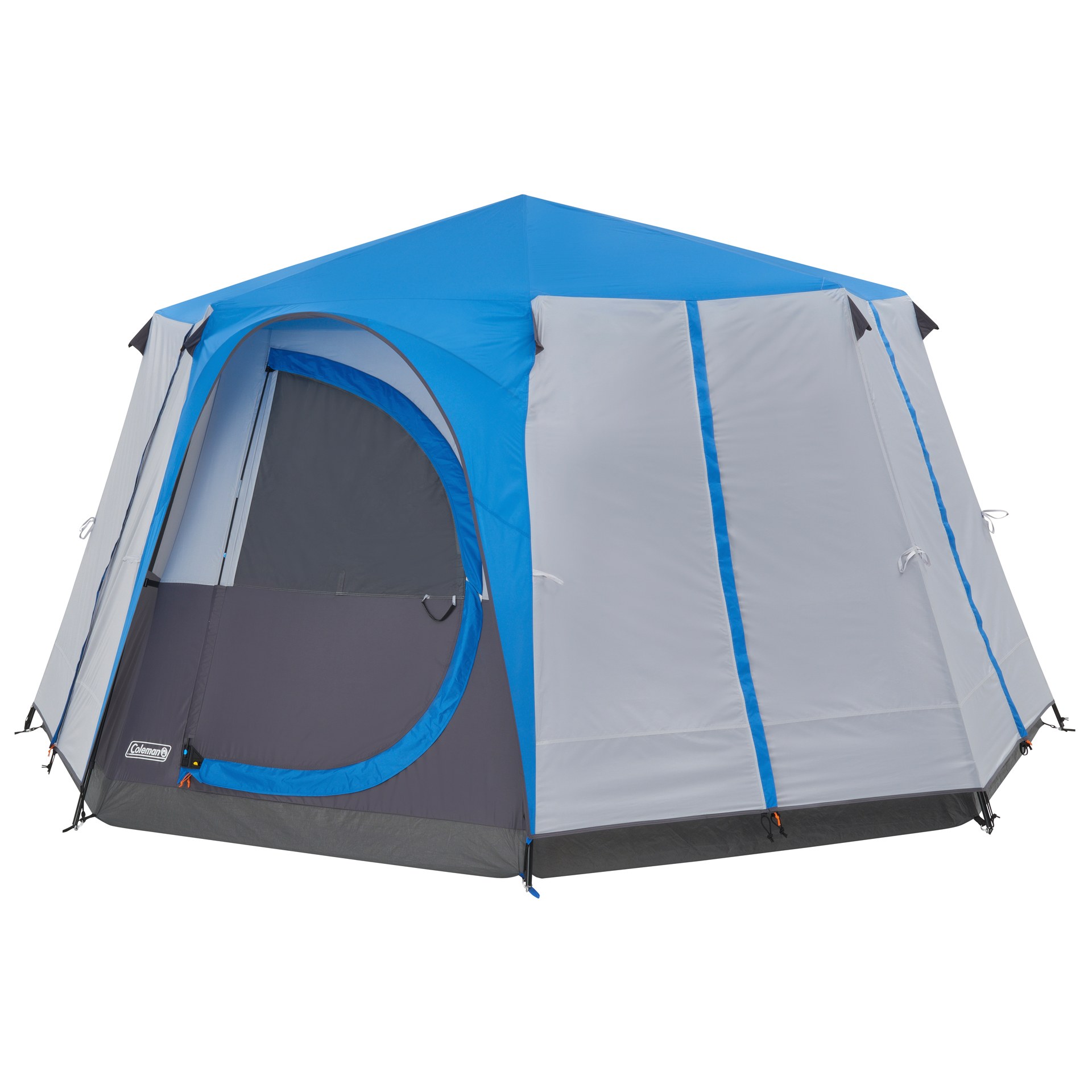 Tenda Cortes Octagon 8 per 8 persone blu grigio chiaro
