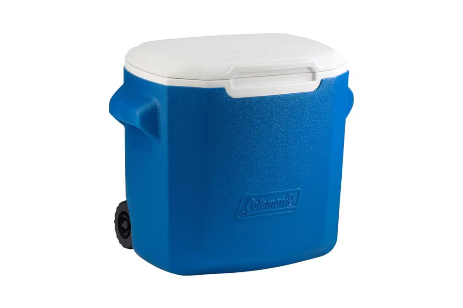 28QT Borsa frigo portatile con ruote Performance blu bianco