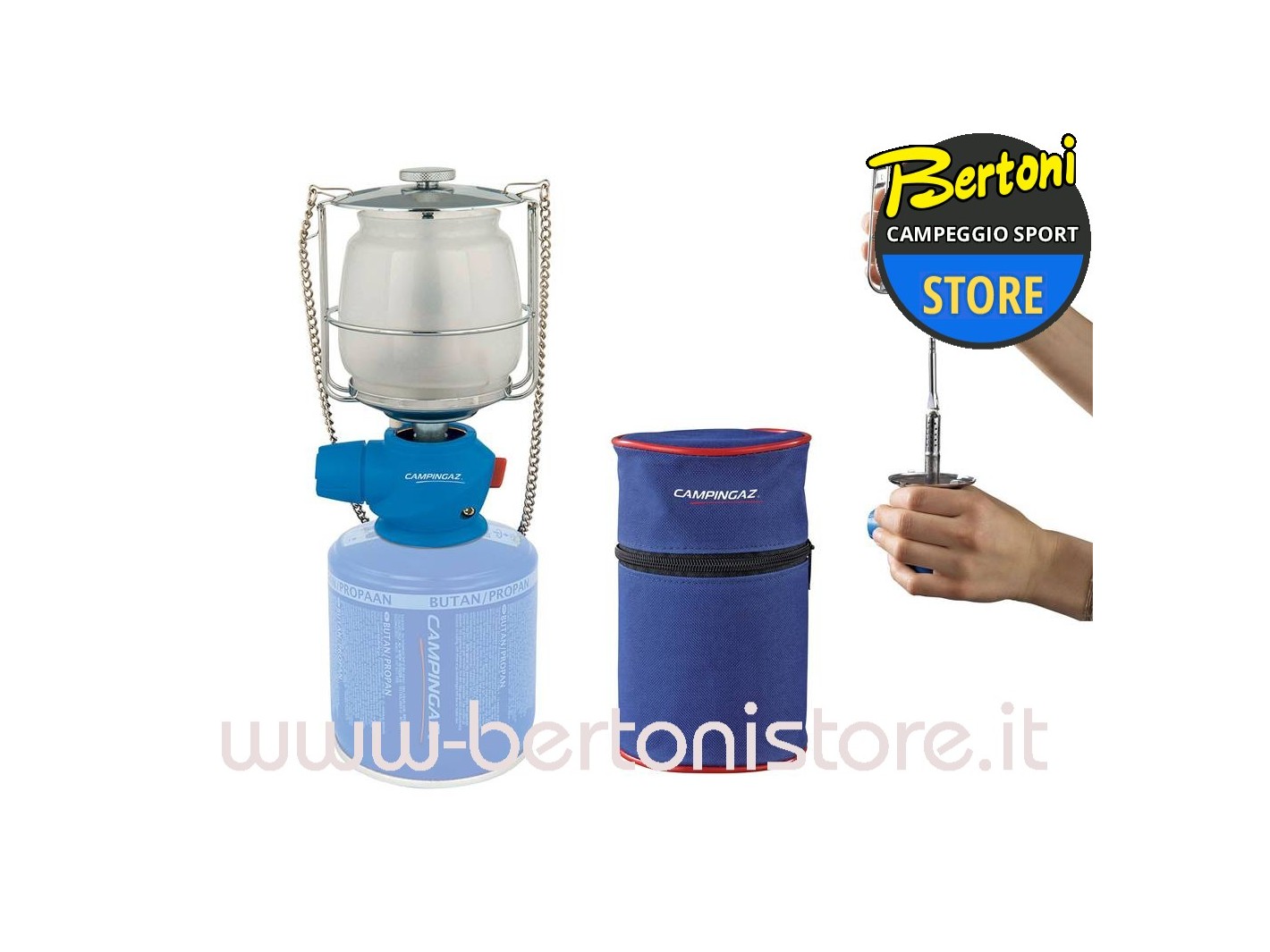 Campingaz 2000039136 Lumostar Plus Lanterna Blu 350 Grammi