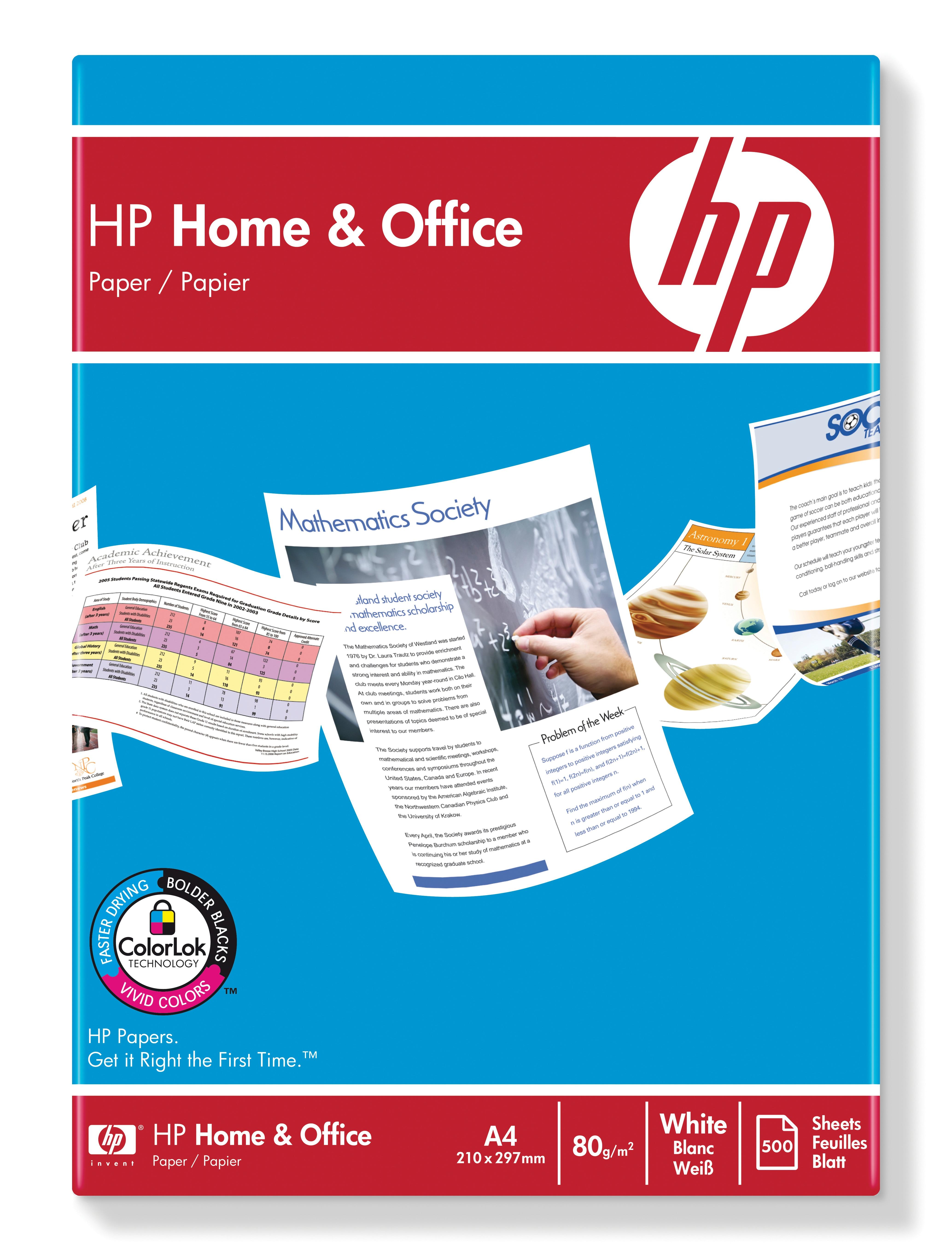 HP Confezione da 500 fogli carta da casa e ufficio A4/210 x 297 mm