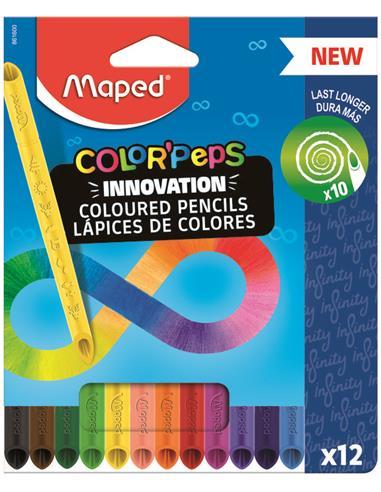 Matite colorate maped Matite colorate maped 12pz. Multicolore
