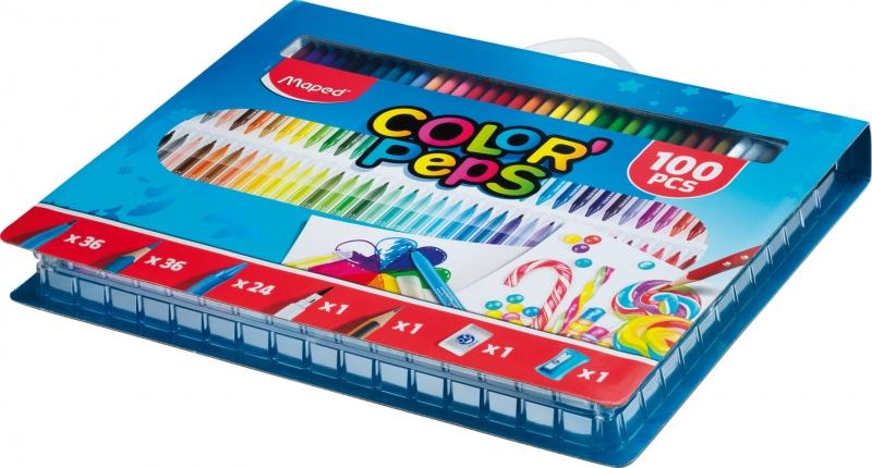 Set penne COLORPEPS 100 pezzi