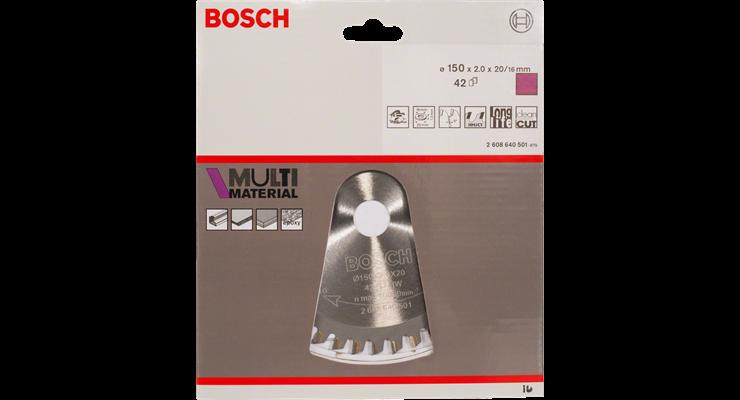 Lama per sega circolare Multi Material 230mm 64T foro 30mm per seghe circolari manuali