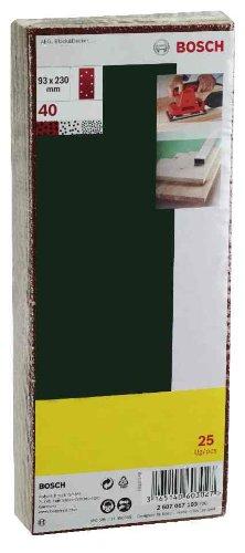 Bosch 2 607 017 099 accessorio per levigatrici 25 pz