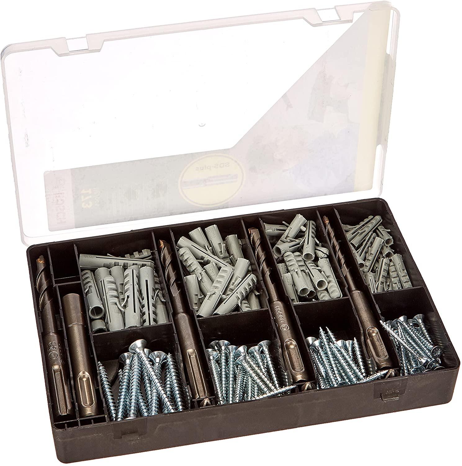 Set di bit bosch set di fissaggi 173 pezzi