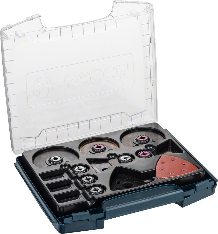 Bosch i-BOXX Pro 34 pz Set di accessori per levigatura