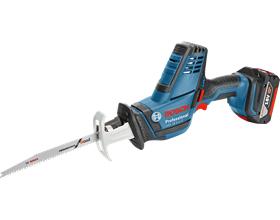 Bosch GSA 18 V-LI C Professional Nero Blu Rosso