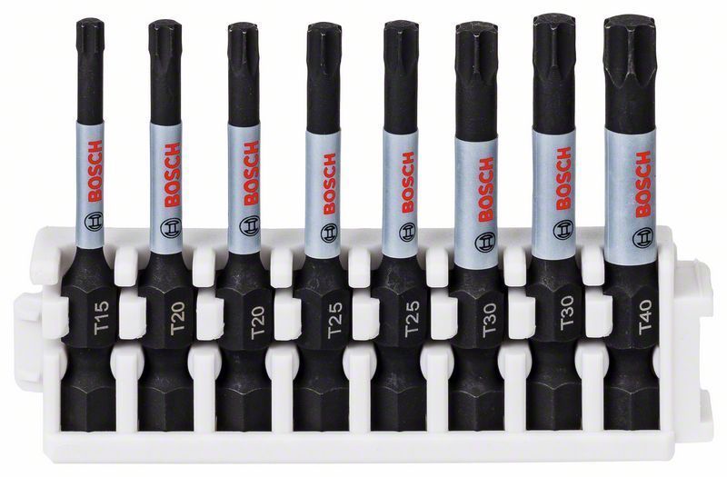 Set di punte per cacciavite Bosch 8 pezzi.