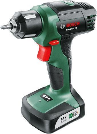 Bosch Easy Drill 12 700 Giri/min Senza chiave 900 g Nero, Verde