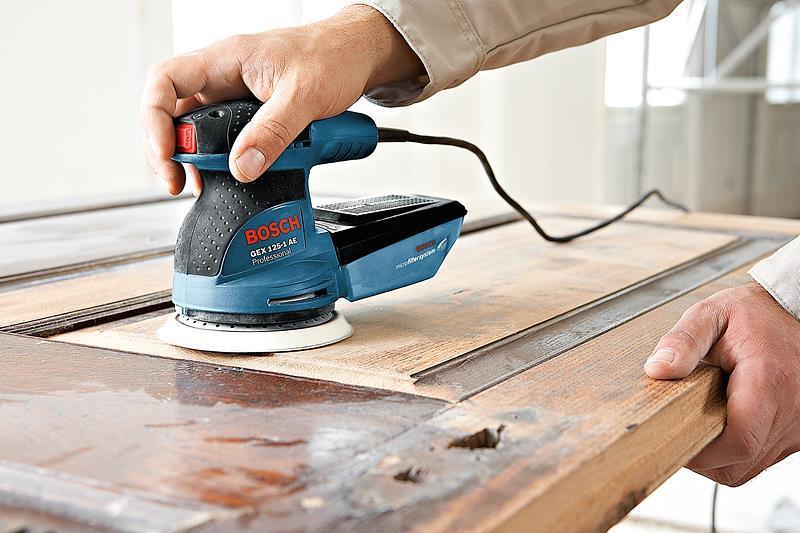 Bosch GEX 125-1 AE Professional Levigatrice orbitale 12000 Giri/min 24000 OPM Nero, Blu, Rosso
