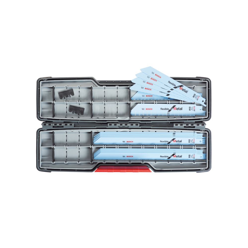 Set di lame per sega universale Flessibile per metallo, set da 20 pezzi in ToughBox