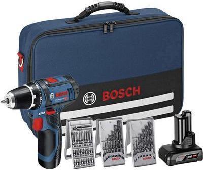 Bosch 0615990HV1 Senza chiave Nero, Blu, Rosso