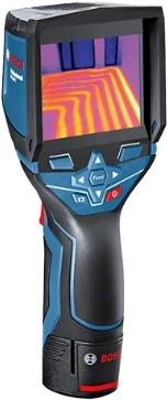 Bosch GTC 400 C Professional Noise equivalent temperature difference (NETD) Nero, Blu 2000 mAh 160 x 120 Pixel Display incorpor