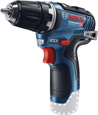 Bosch GSR 12V-35 Professional 1750 Giri/min Nero Blu