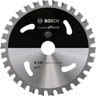 Standard Bosch per lama da sega circolare in acciaio 1 PC.