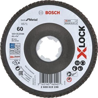 Bosch X-LOCK X571 BEST FOR METAL Disco di macinatura