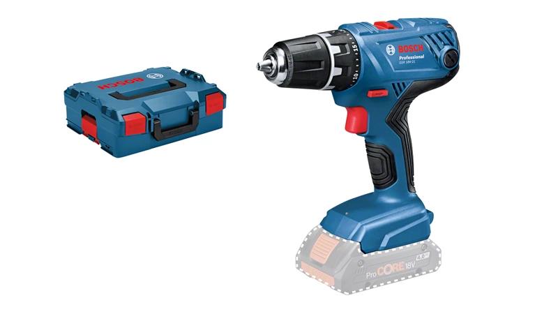 Bosch GSR 18V-21 Professional 1800 Giri/min Nero Blu