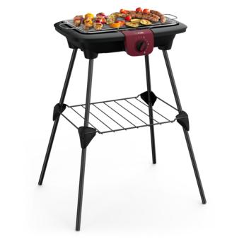 Bg90f5 easygrill regolare la griglia elettrica stand-alone 2300w nero