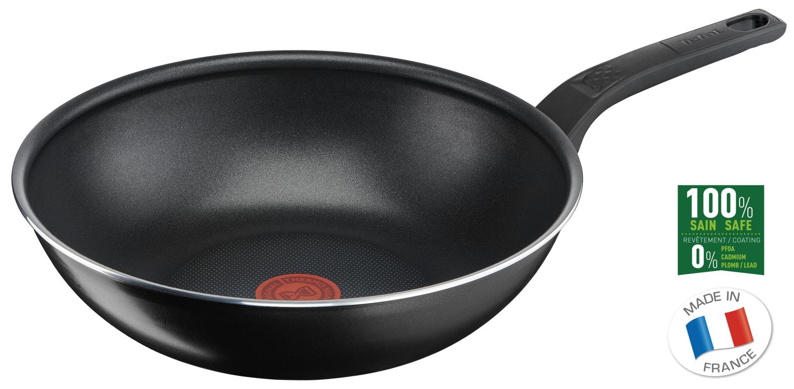 Tefal Easy Cook & Clean B55519 Wok/padella per cottura al salto Rotondo
