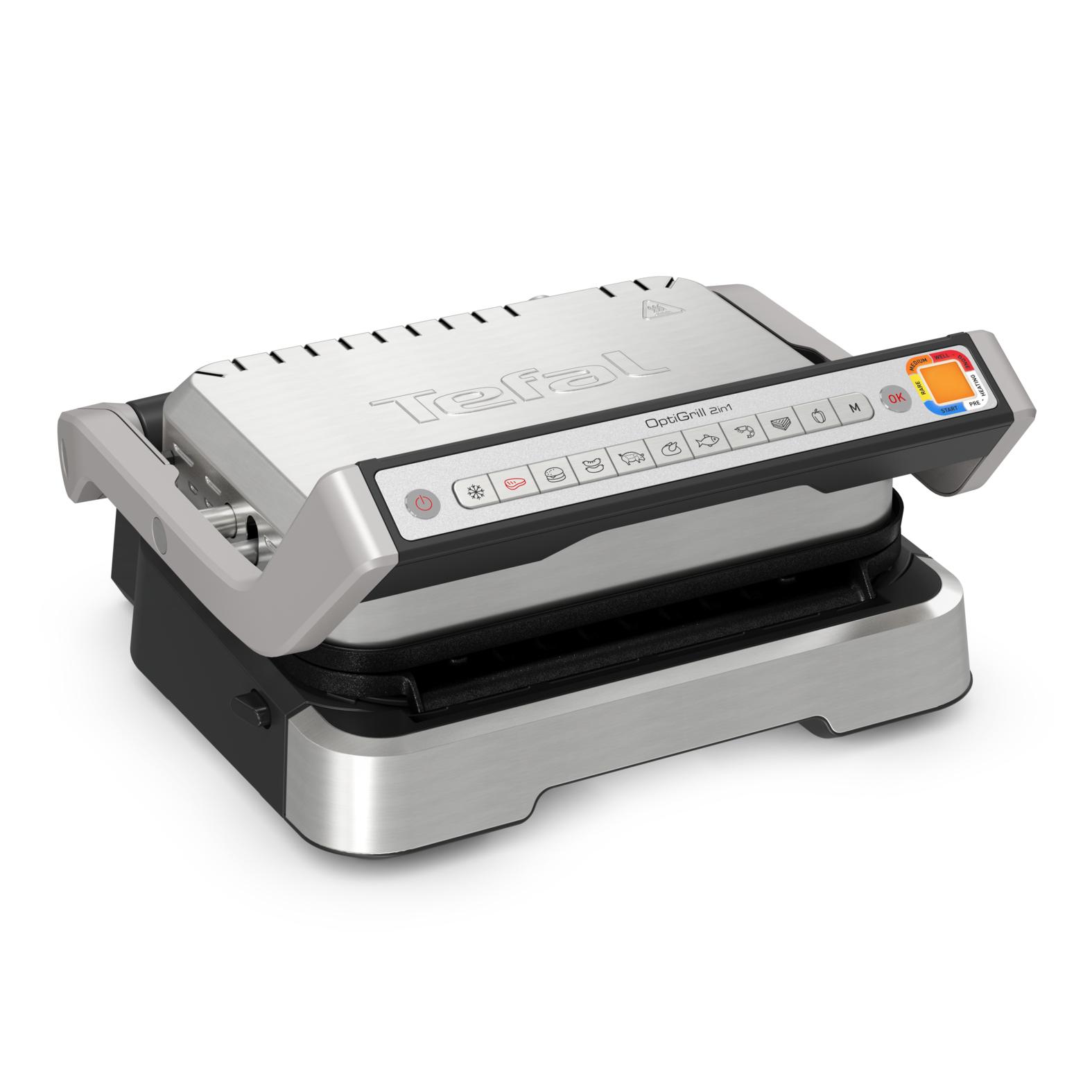 Tefal OptiGrill 2in1 GC772D Griglia di contatto