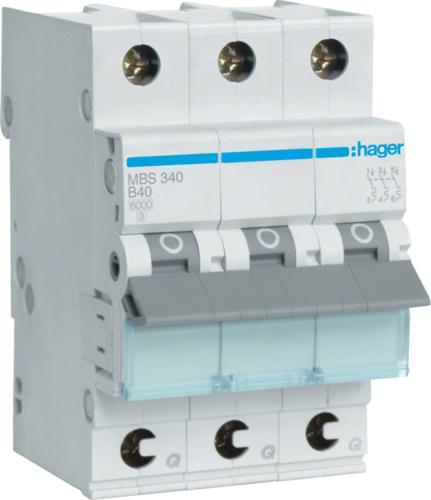 Hager MBS340. Corrente...