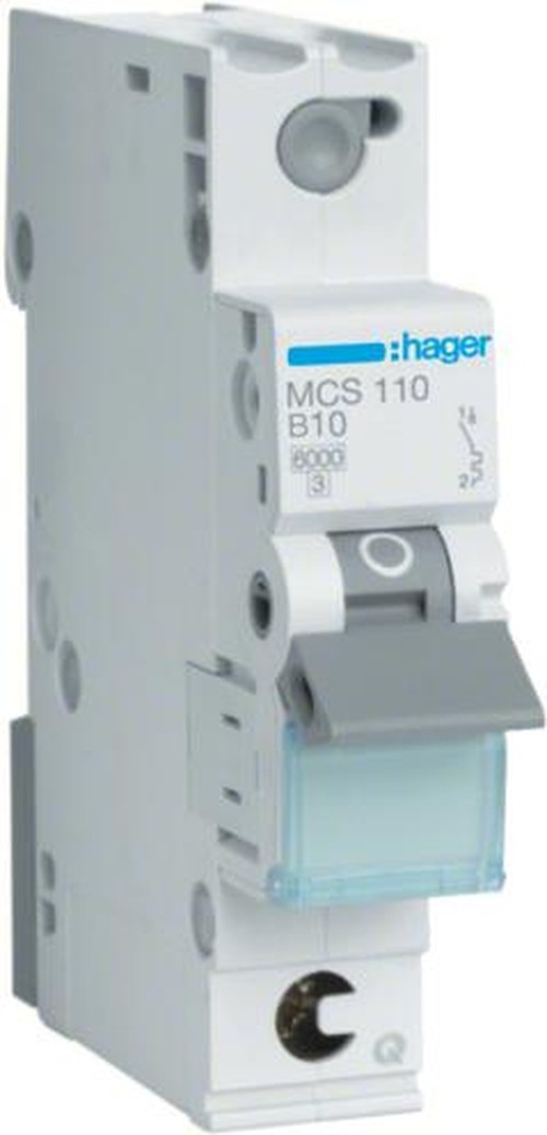 Hager MCS110. Corrente...