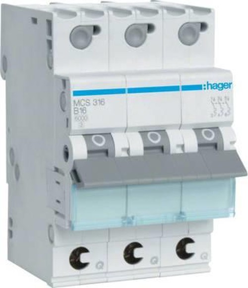 Hager MCS316. Frequenza di...
