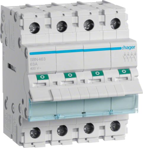 Hager SBN463. Corrente...