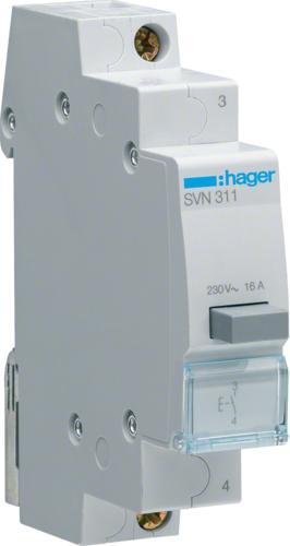 Hager SVN311. Currente...