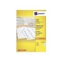 Avery - Etichette di carta permanente e autoadesivo - 70 x 35 mm 2400 etichette (100 fogli x 24) (dp24r -100.fr)