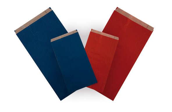 Appli Red Kraft entra 18x32x6 - kraft 50g/m - lettera riutilizzabile e riciclabile - pacco da 250