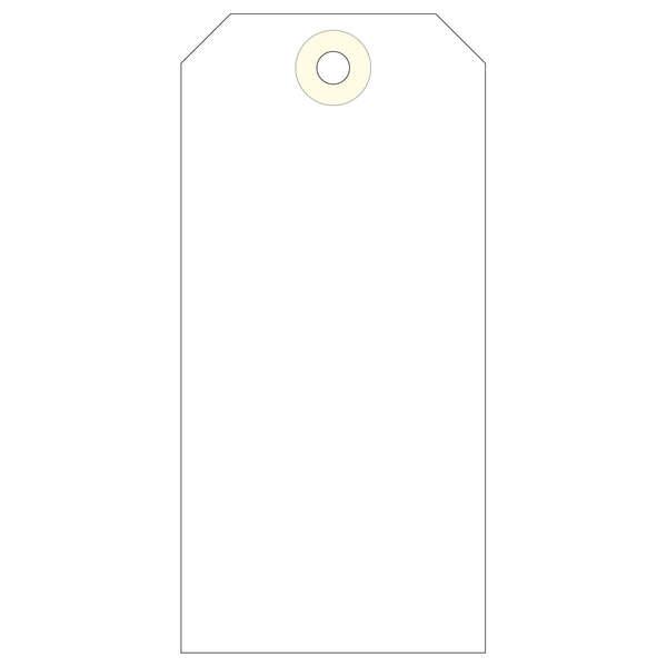 Etichetta applicata con rondella 120 x 57 mm 1.000 U.