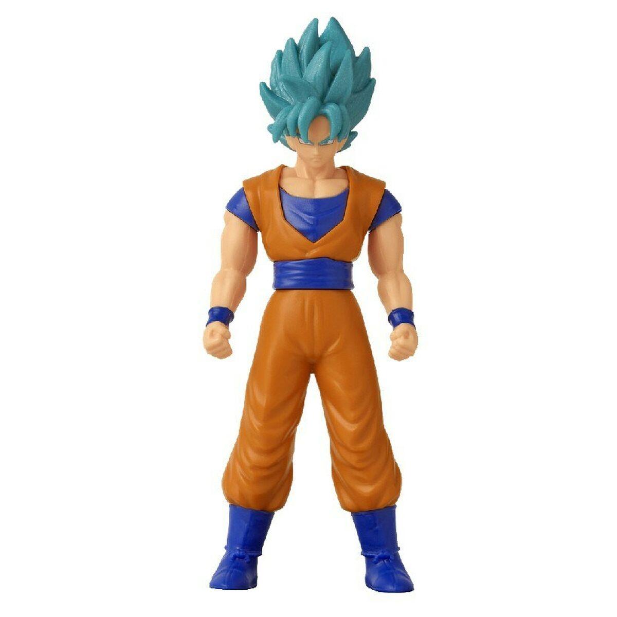 Statuina da Collezione Bandai SUPER SAIYAN BLUE GOKU Plastica