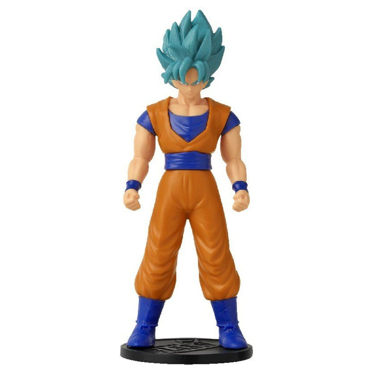 Statuina da Collezione Bandai SUPER SAIYAN BLUE GOKU Plastica