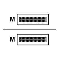 Alcatel-Lucent - Cavo di rete - QSFP (M) - QSFP (M) - 1 m (QSFP-40G-C1M)