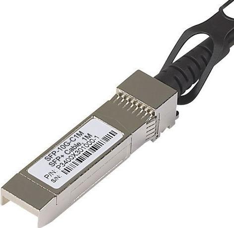 Alcatel -Lucent 10 Gigabit Cavo di rame collegato diretto - Cavo di rete - SFP+ (M) - SFP+ (M) - 1 M (SFP -10g -C1M)