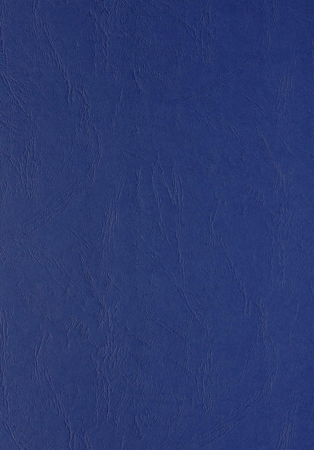 Scatola di cartone Genere in pelle Din A4 Clair Telephone 270 g / mÃ‚Â² Testo e copertina Night Blue 2713 (100 pezzi)