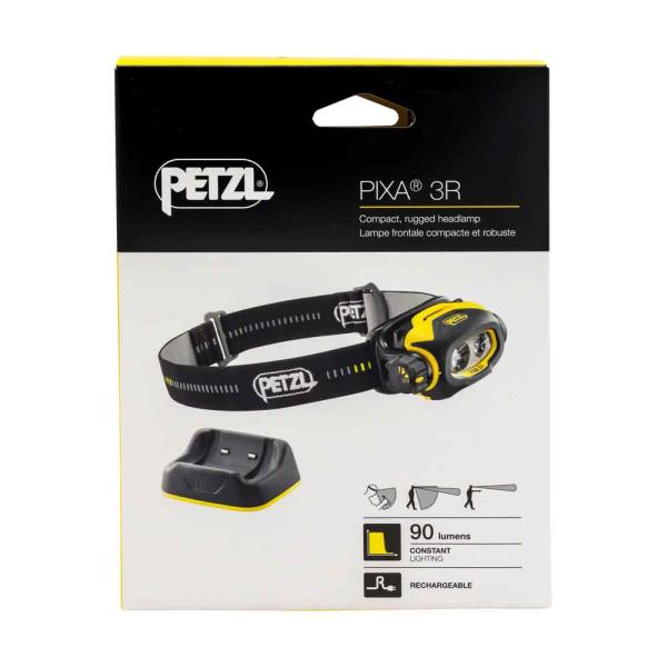 Lampada frontale Petzl E78CHR 2 Pixa 3R Nera/Gialla