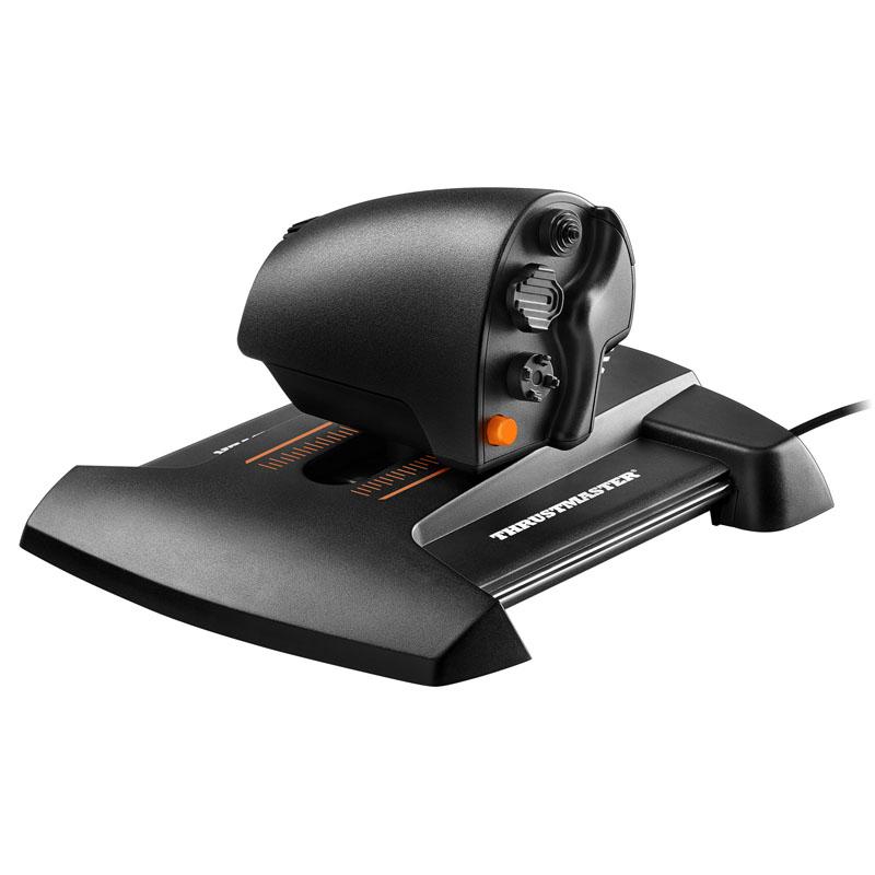 Thrustmaster TWCS Throttle Nero Arancione USB Controllo del movimento Analogico/Digitale MAC PC (Thrustmaster TWCS Throttle 296