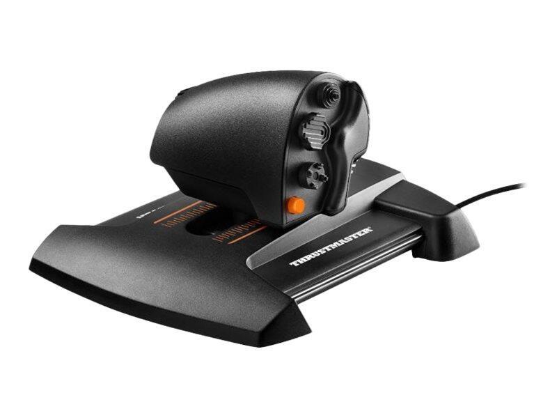 Thrustmaster TWCS Throttle Nero Arancione USB Controllo del movimento Analogico/Digitale MAC PC (Thrustmaster TWCS Throttle 296